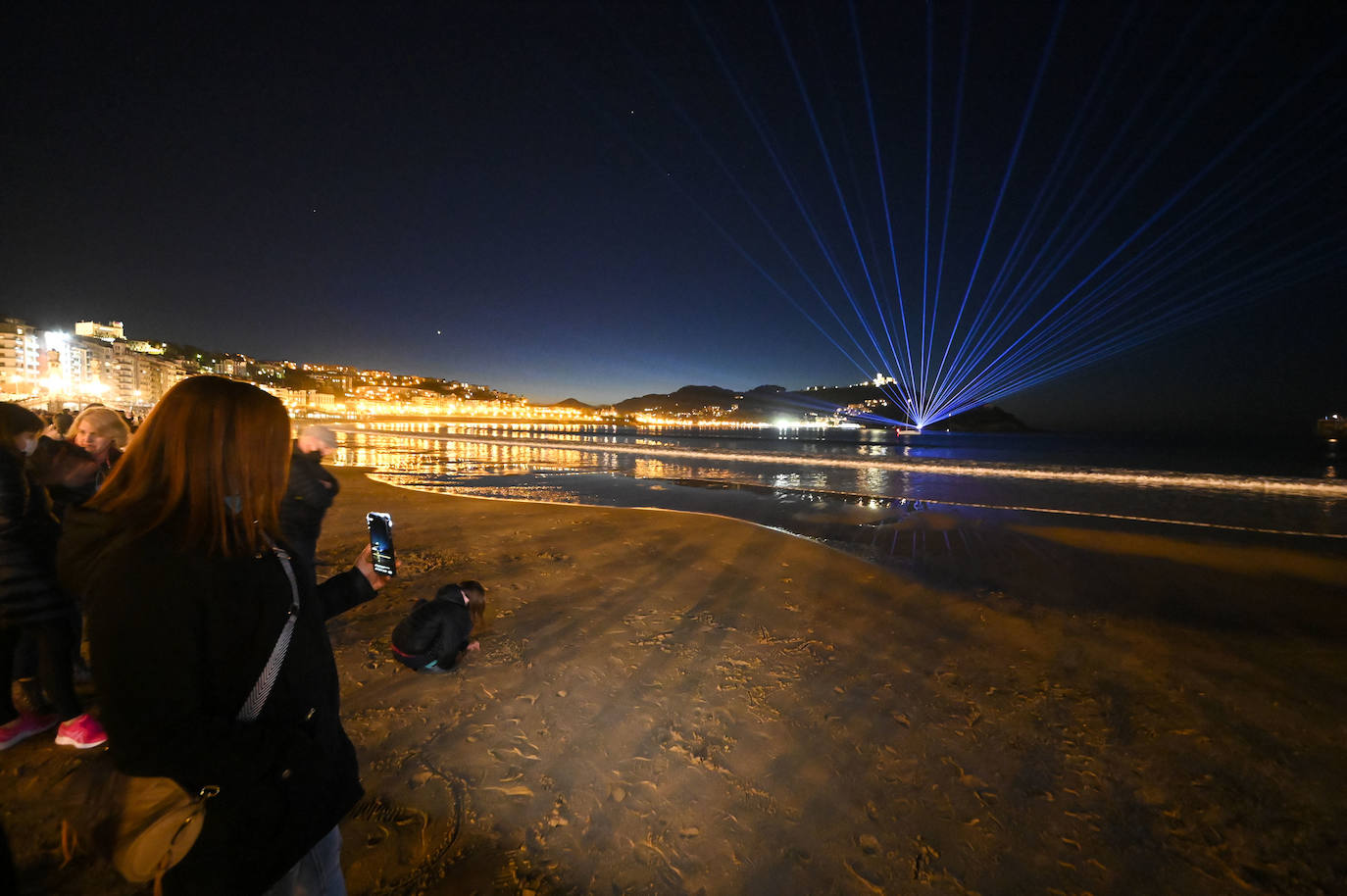 Fotos: La Concha se ilumina como nunca