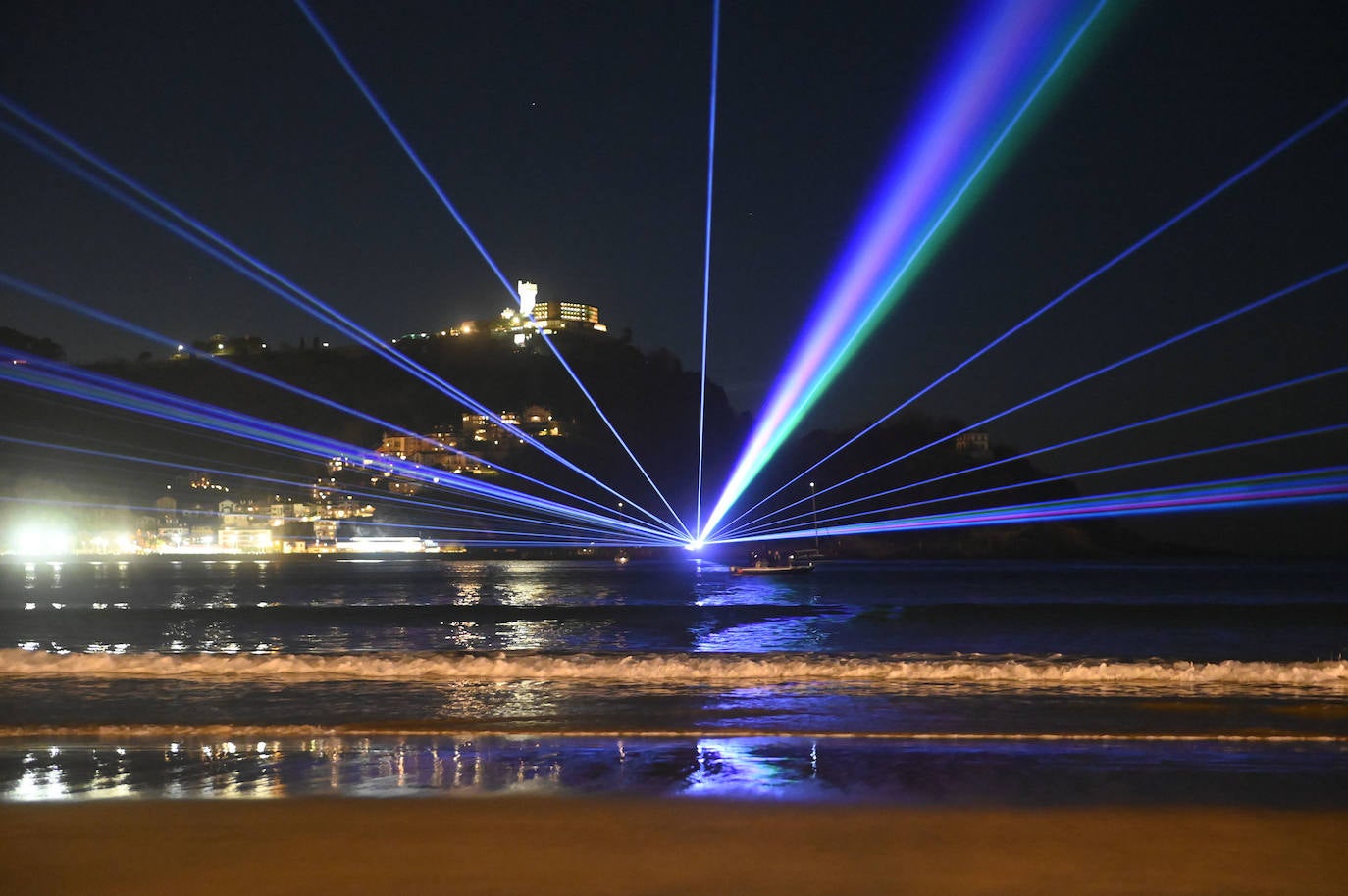 Fotos: La Concha se ilumina como nunca