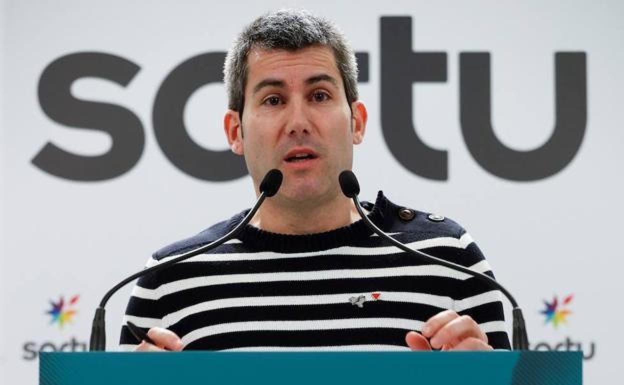 El secretario general de Sortu, Arkaitz Rodrigez