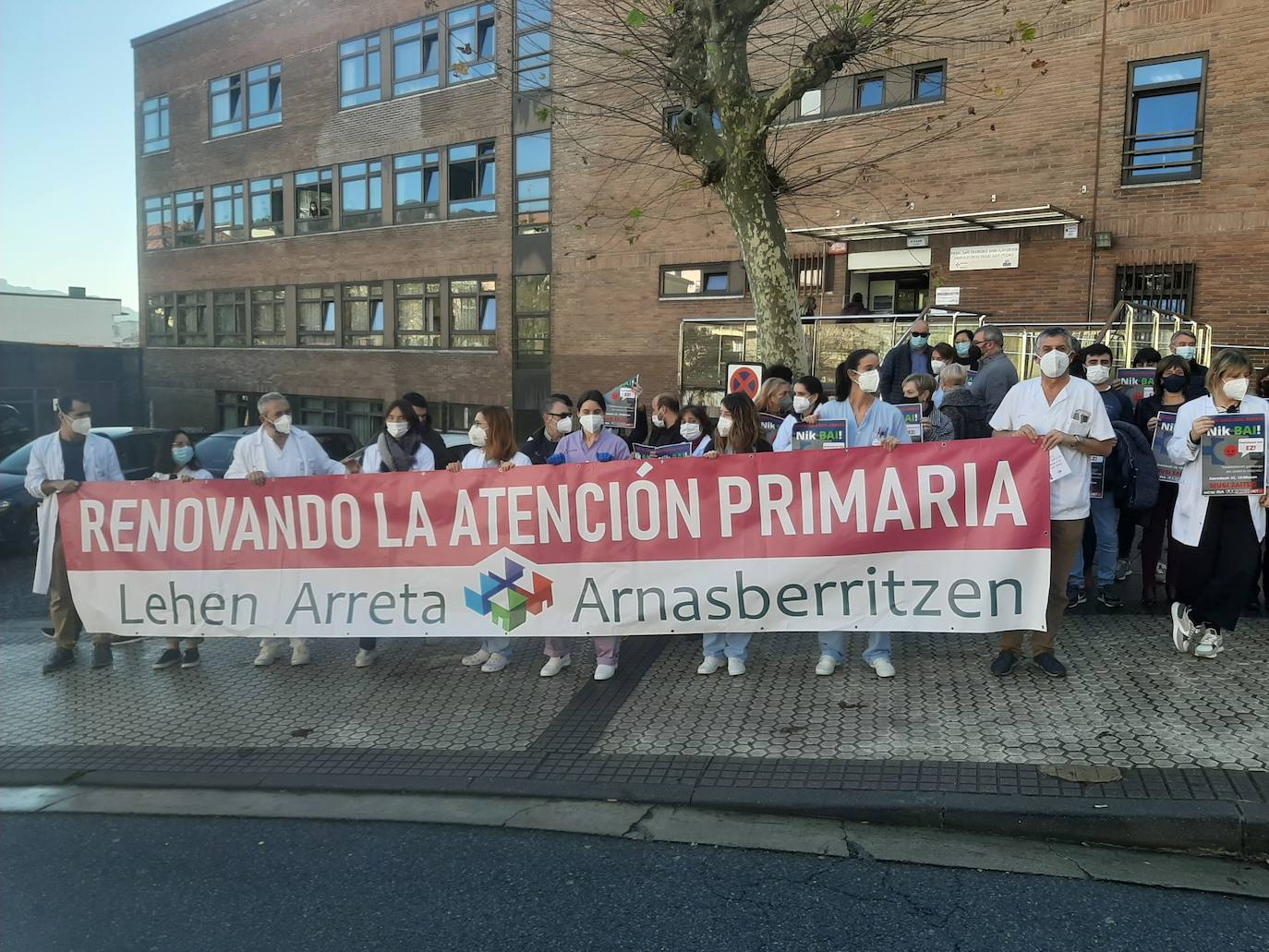 Fotos: Protesta en la Atención Primaria