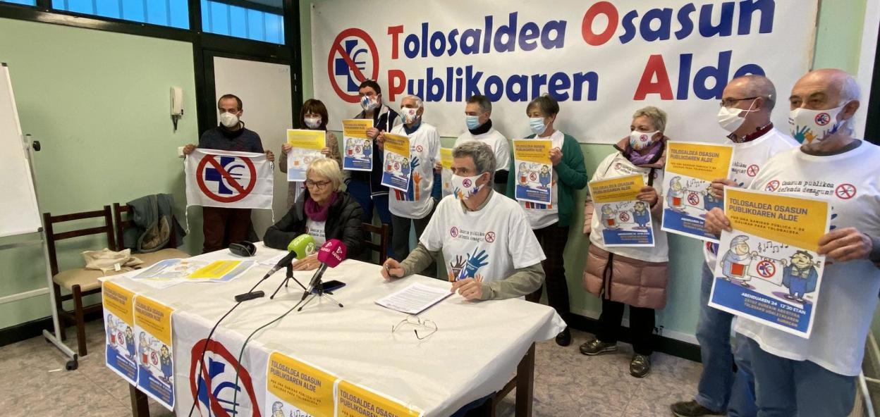 Imagen de la reciente comparecencia. 