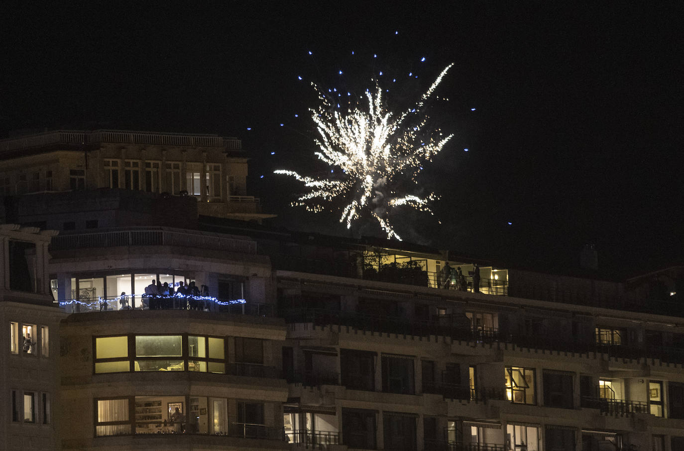 Fotos: Fin de Año en la calles de Gipuzkoa