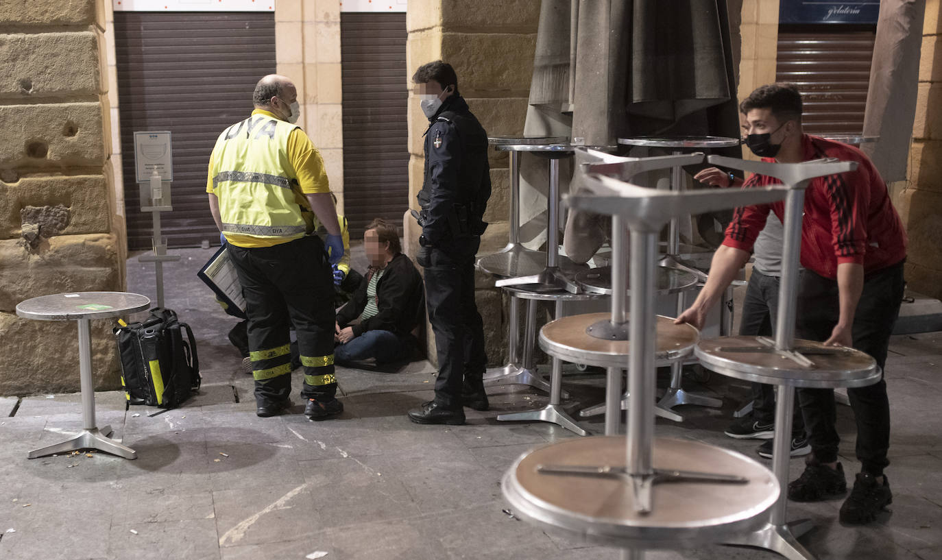 Fotos: Fin de Año en la calles de Gipuzkoa