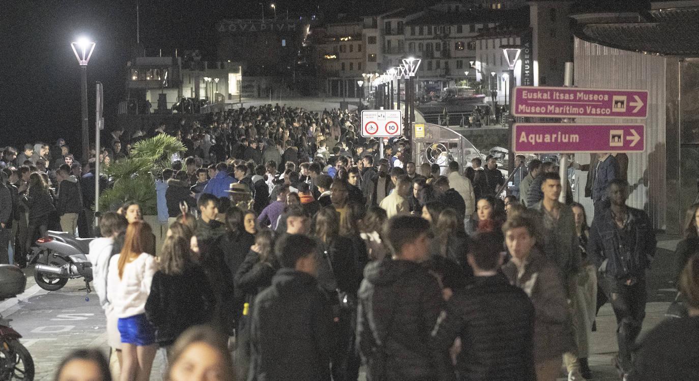 Fotos: Fin de Año en la calles de Gipuzkoa