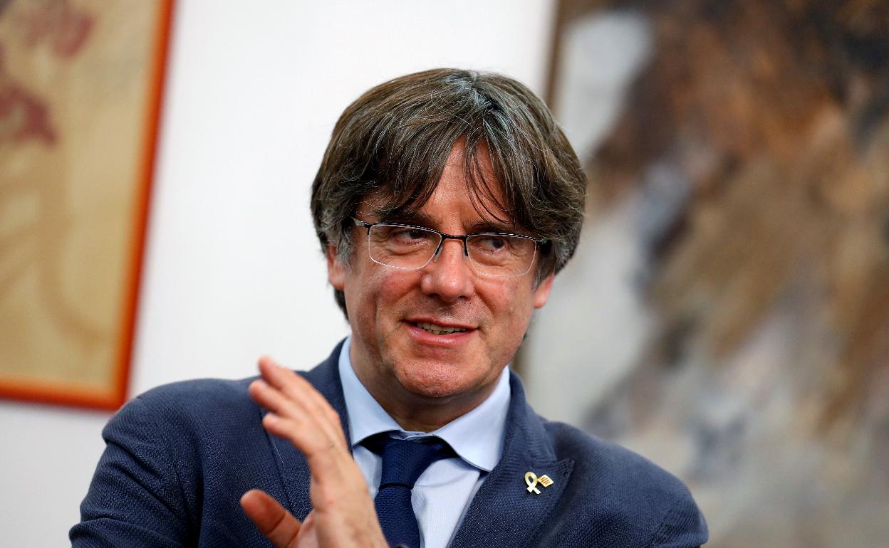 Elexpresident catalán Carles Puigdemont.