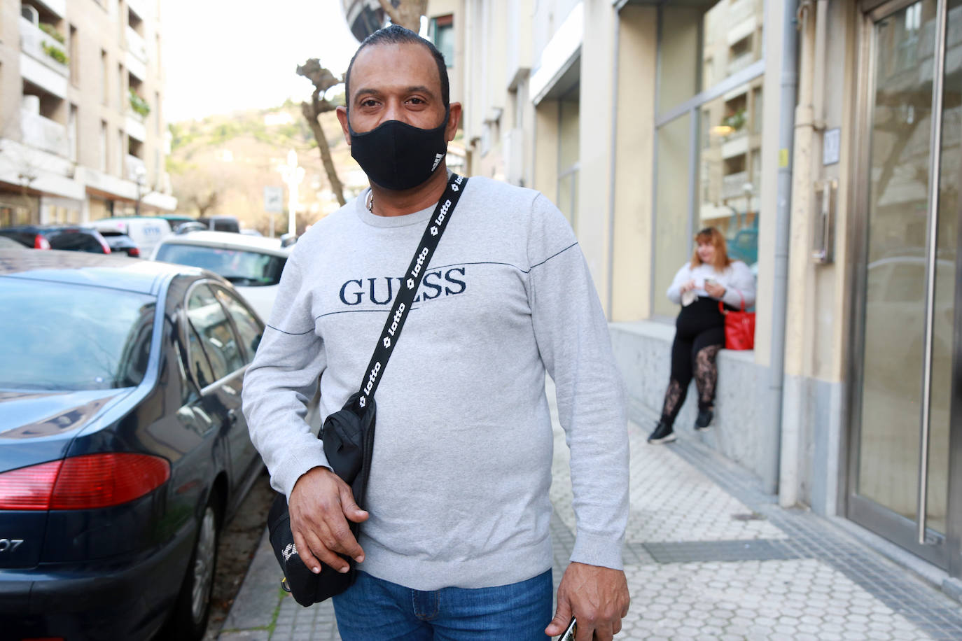 Felipe Ignacio, en busca de algún trabajo en hostelería