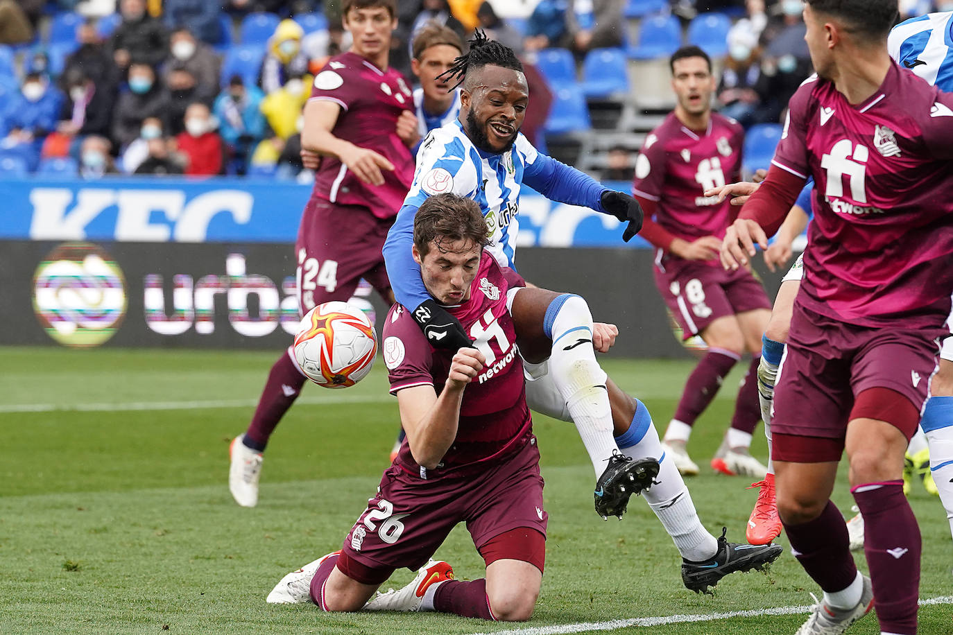 Fotos: Las mejores imágenes del Leganés-Real Sociedad de Copa del Rey