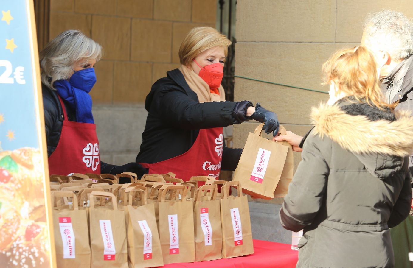 Fotos: 1.500 raciones de roscón en apenas dos horas y media