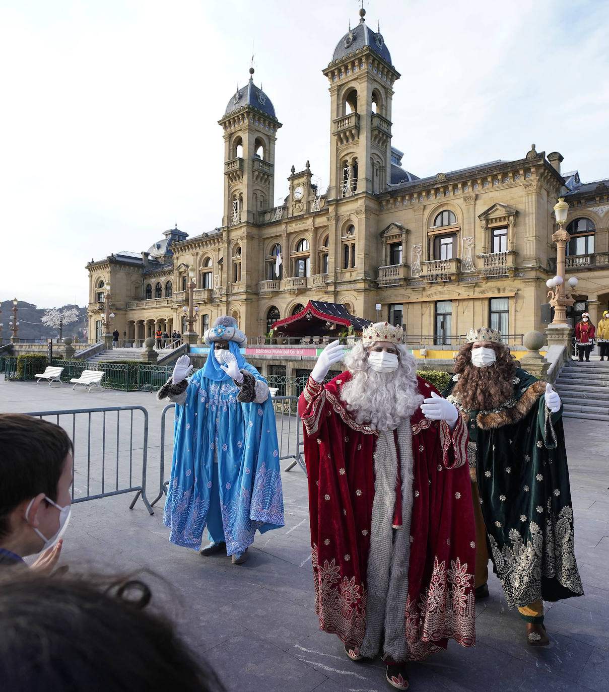 Fotos: El paso de los Reyes Magos por San Sebastián
