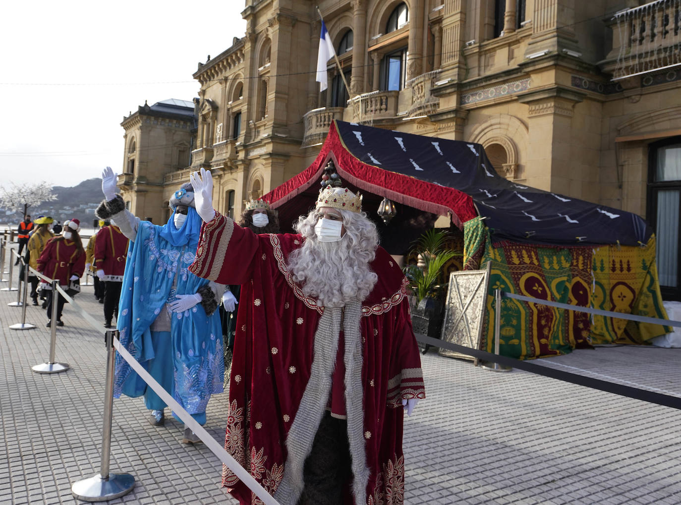 Fotos: El paso de los Reyes Magos por San Sebastián