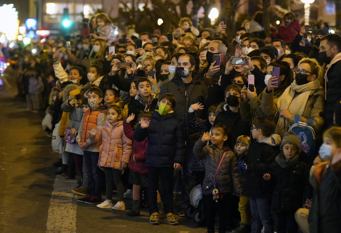 Fotos: El paso de los Reyes Magos por San Sebastián