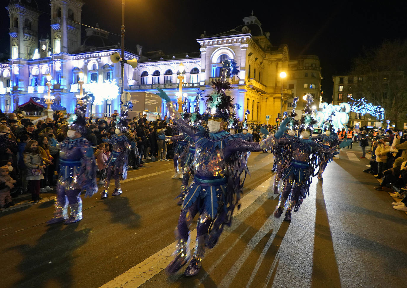 Fotos: El paso de los Reyes Magos por San Sebastián