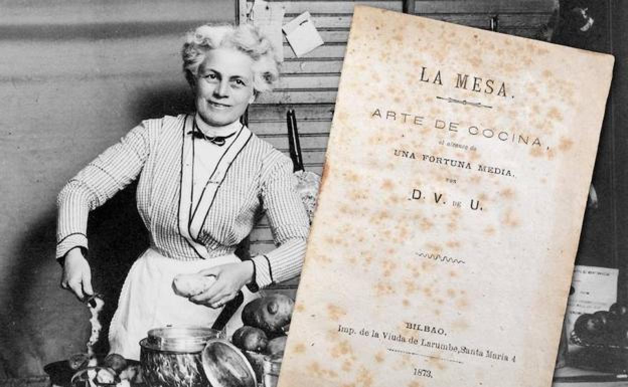 Dolores Vedia de Uhagón fue la primera mujer que publicó un recetario en España, en 1873