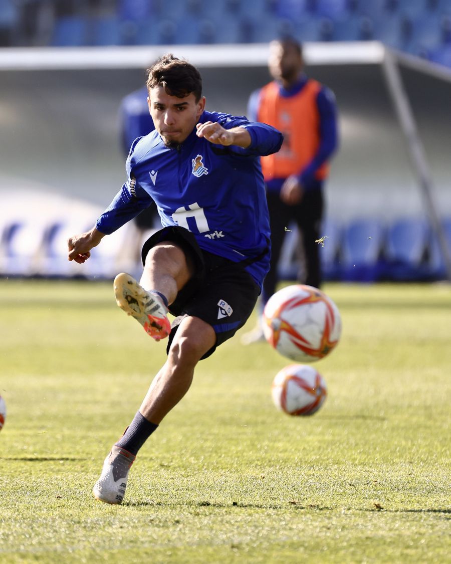 Fotos: Las imágenes del entrenamiento de la Real