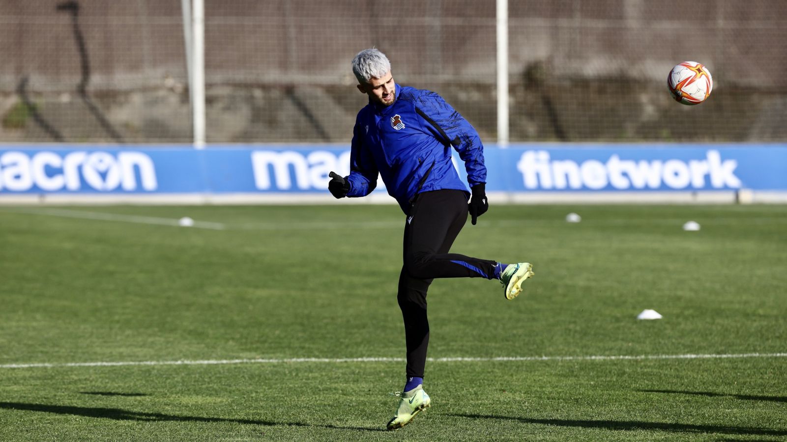 Fotos: Las imágenes del entrenamiento de la Real
