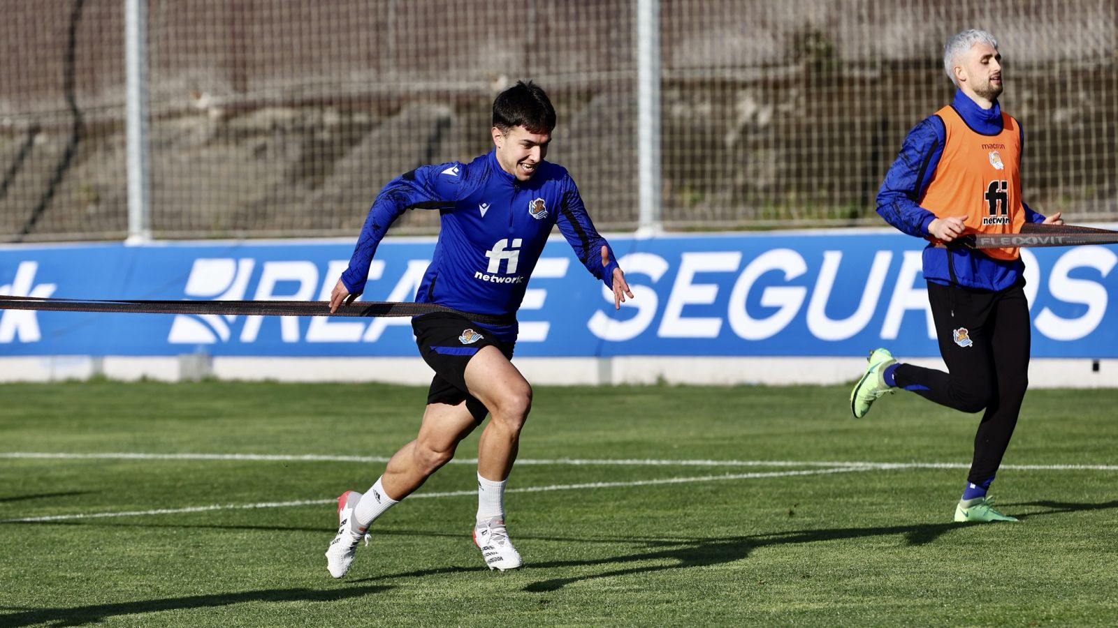 Fotos: Las imágenes del entrenamiento de la Real
