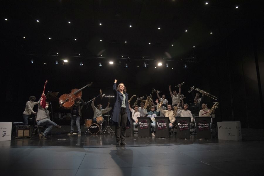 Fotos: Los alumnos de Musikene ‘rejuvenecen’ la marcha de Sarriegi