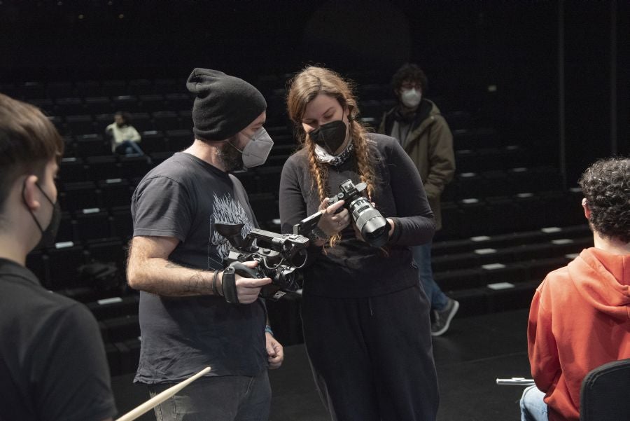 Fotos: Los alumnos de Musikene ‘rejuvenecen’ la marcha de Sarriegi