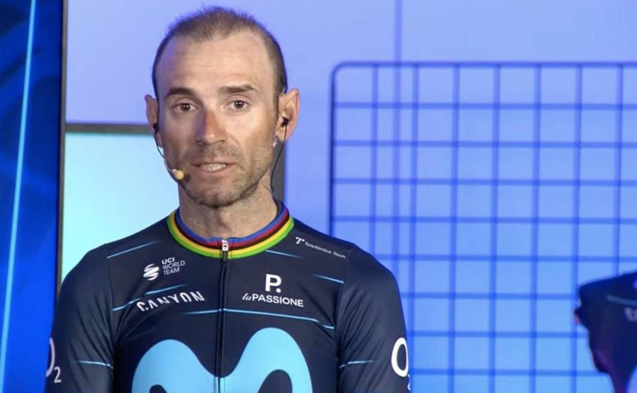 Alejandro Valverde inicia su última temporada como profesional.