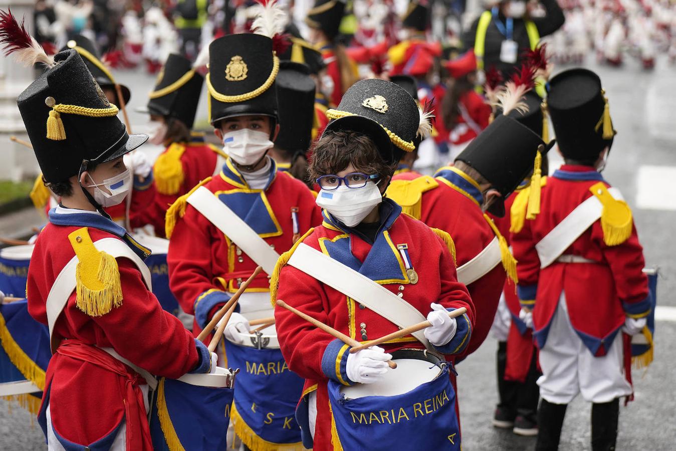 Muchas ganas y emoción entre los niños de María Reina.