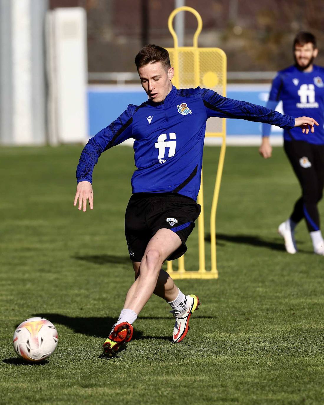 Fotos: Imágenes del entrenamiento de este viernes de la Real Sociedad
