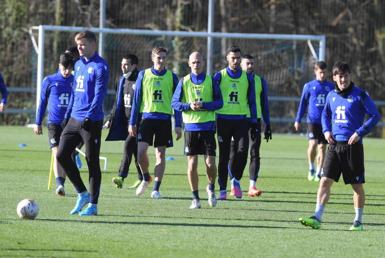 Fotos: Última sesión antes de recibir al Getafe