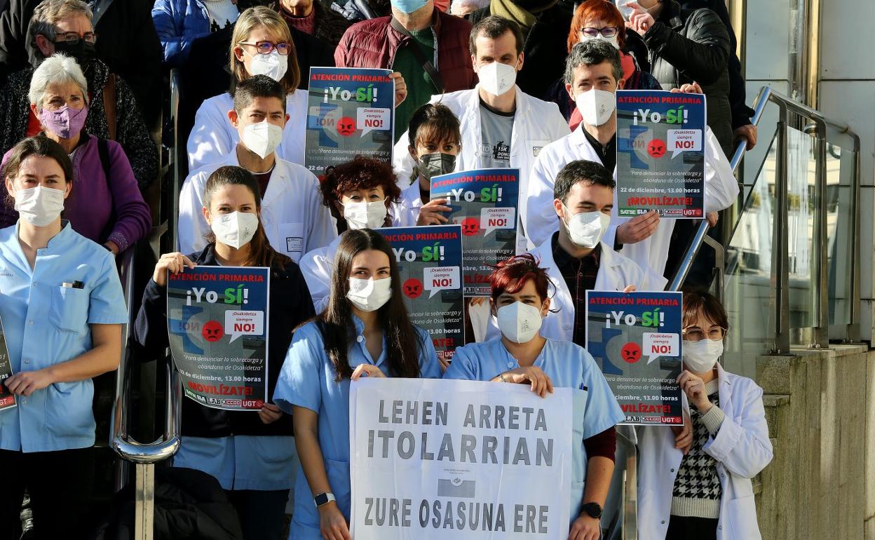 Concentración de la atención primaria en el ambulatorio de Iztieta de Errenteria. 