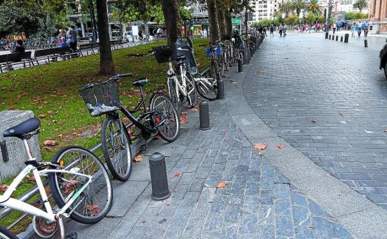 San Sebastián: Un 14,2% más de usuarios de bici por la pandemia del Covid
