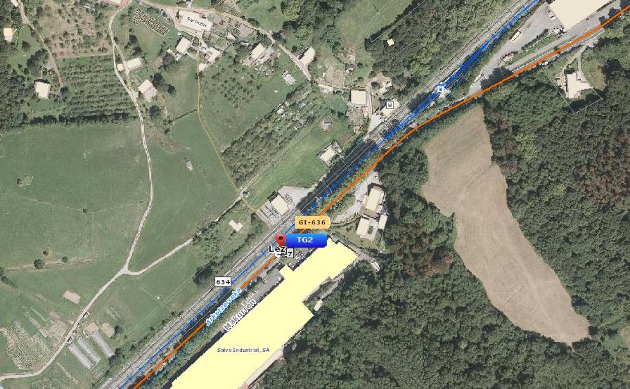 Imágen de las cámaras de tráfico. 