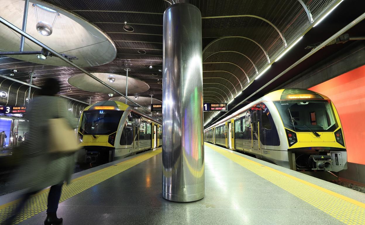 Unidades de CAF que circulan ya hoy día en la ciudad de Auckland. 