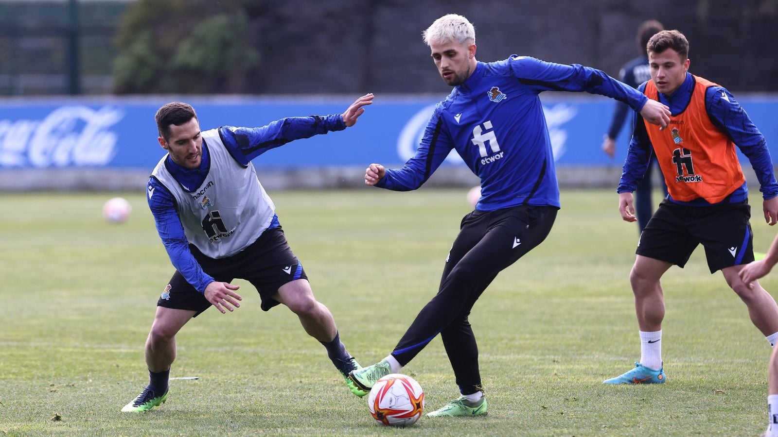 Fotos: Último entrenamiento de la semana en Zubieta