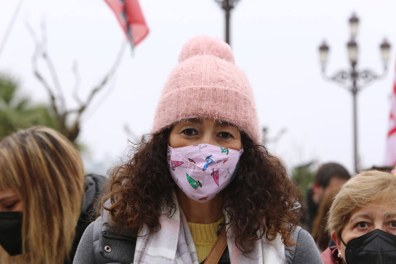 Fotos: Clamor en las capitales vascas en contra de la reforma laboral