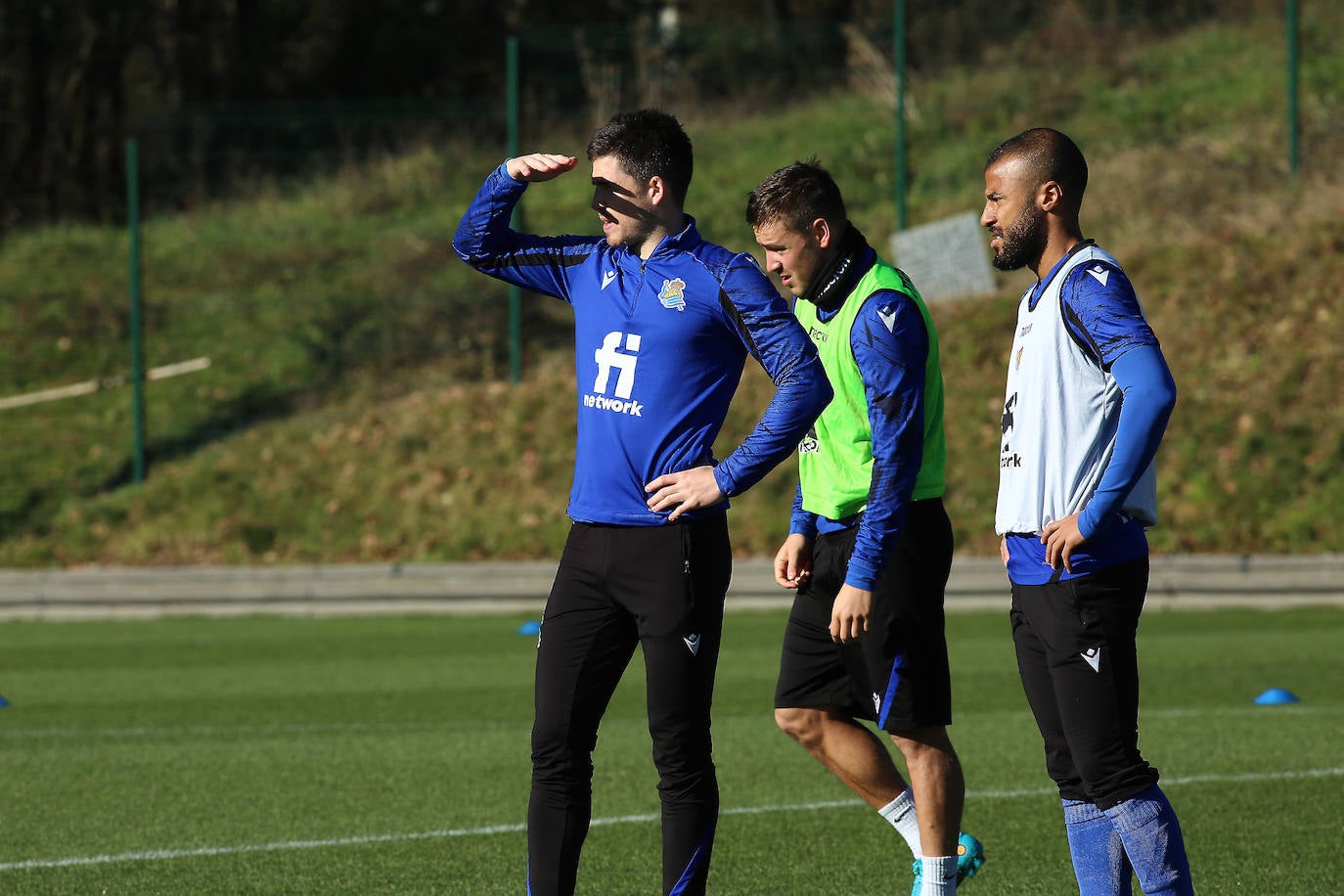 Fotos: Las mejores imágenes del entrenamiento de la Real Sociedad