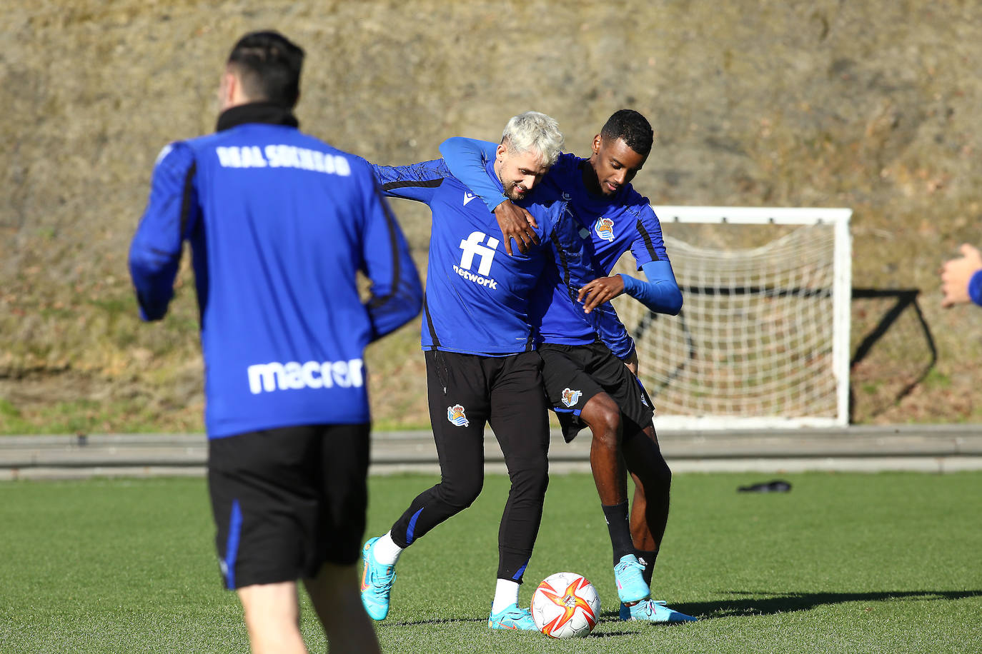 Fotos: Las mejores imágenes del entrenamiento de la Real Sociedad