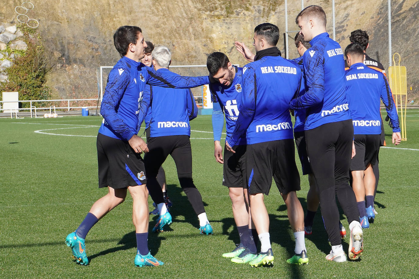 Fotos: Las mejores imágenes del entrenamiento de la Real Sociedad