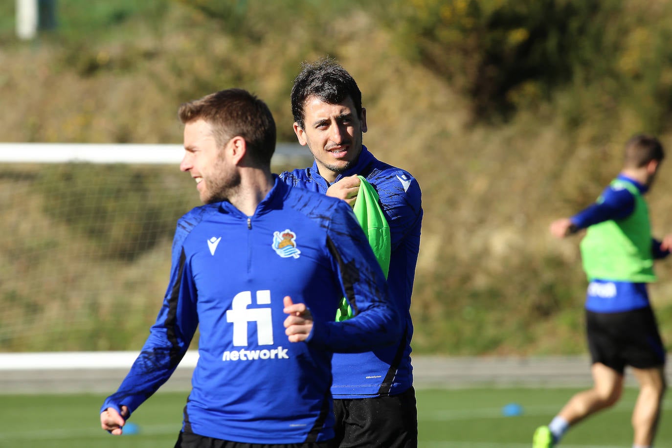 Fotos: Las mejores imágenes del entrenamiento de la Real Sociedad