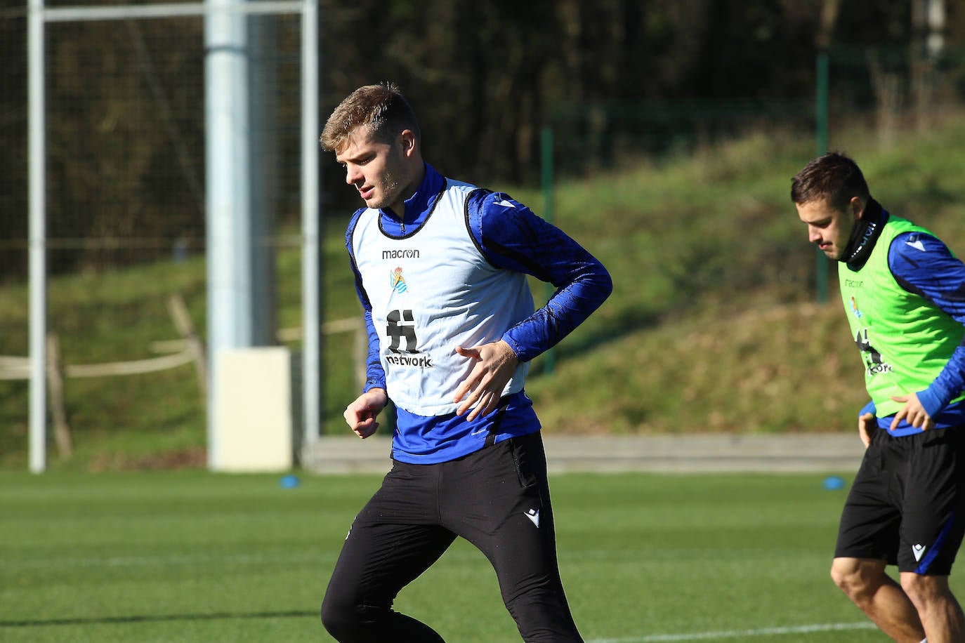 Fotos: Las mejores imágenes del entrenamiento de la Real Sociedad