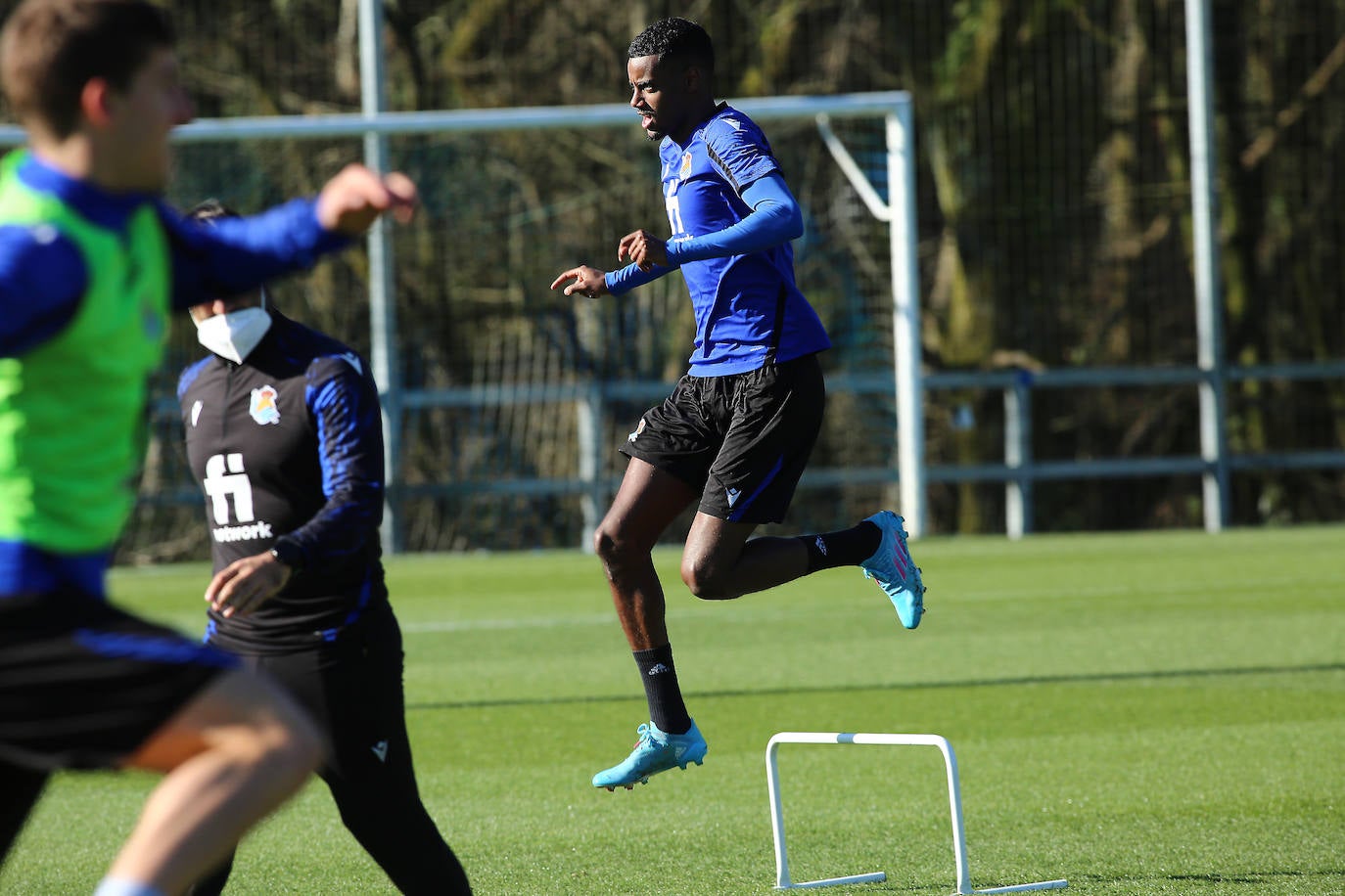 Fotos: Las mejores imágenes del entrenamiento de la Real Sociedad