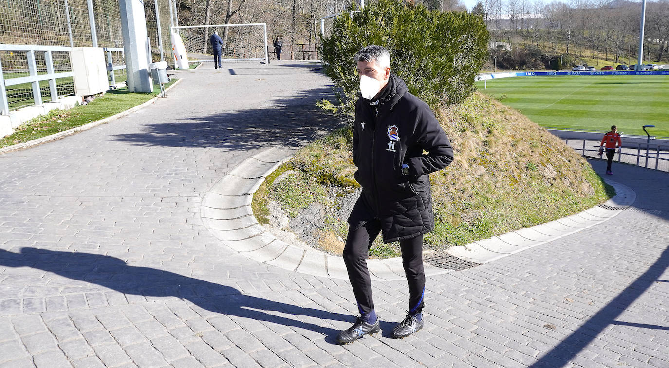 Fotos: Las mejores imágenes del entrenamiento de la Real Sociedad