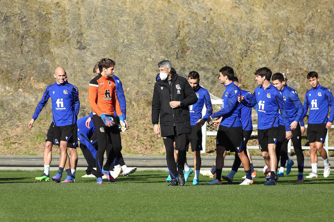 Fotos: Las mejores imágenes del entrenamiento de la Real Sociedad