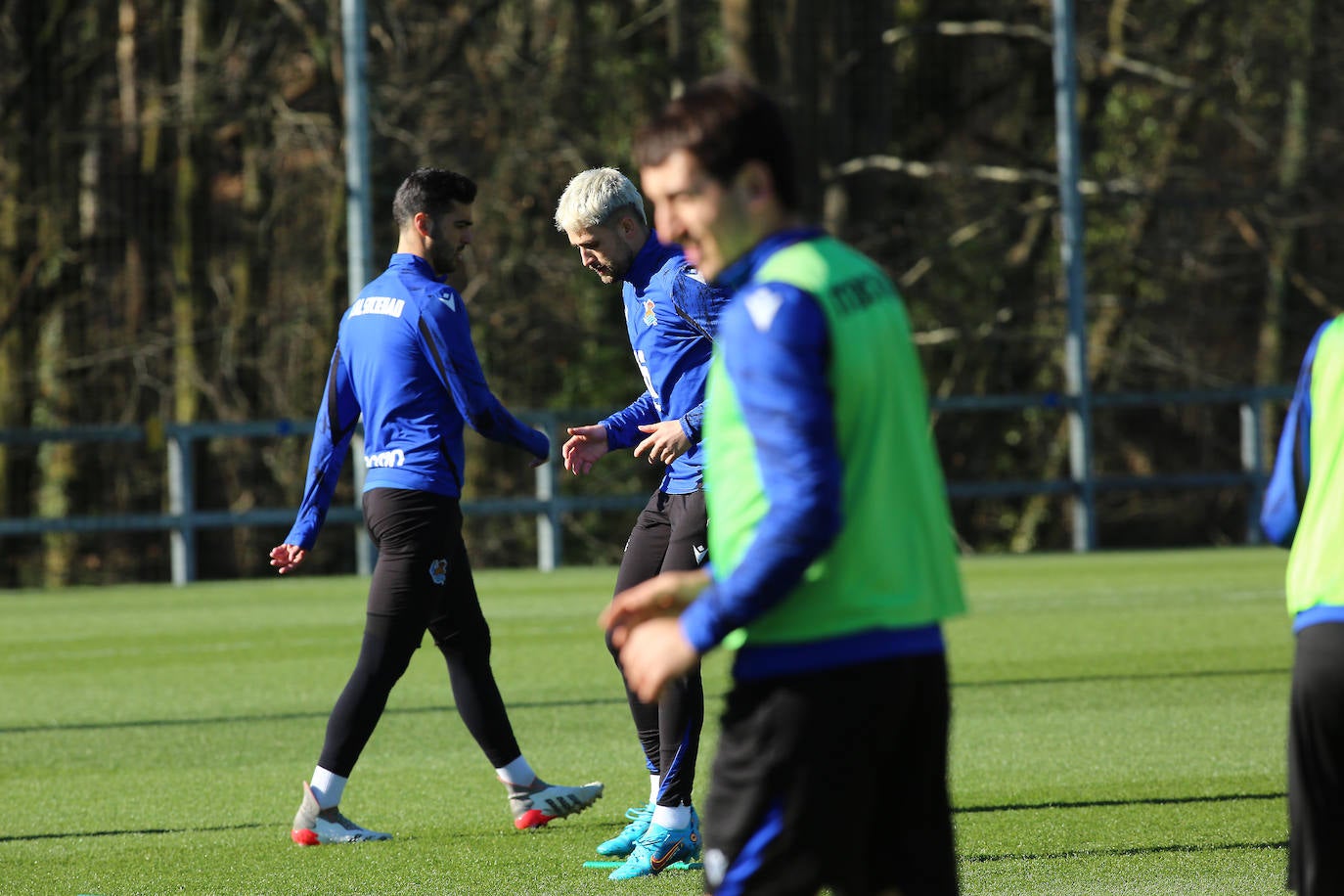 Fotos: Las mejores imágenes del entrenamiento de la Real Sociedad
