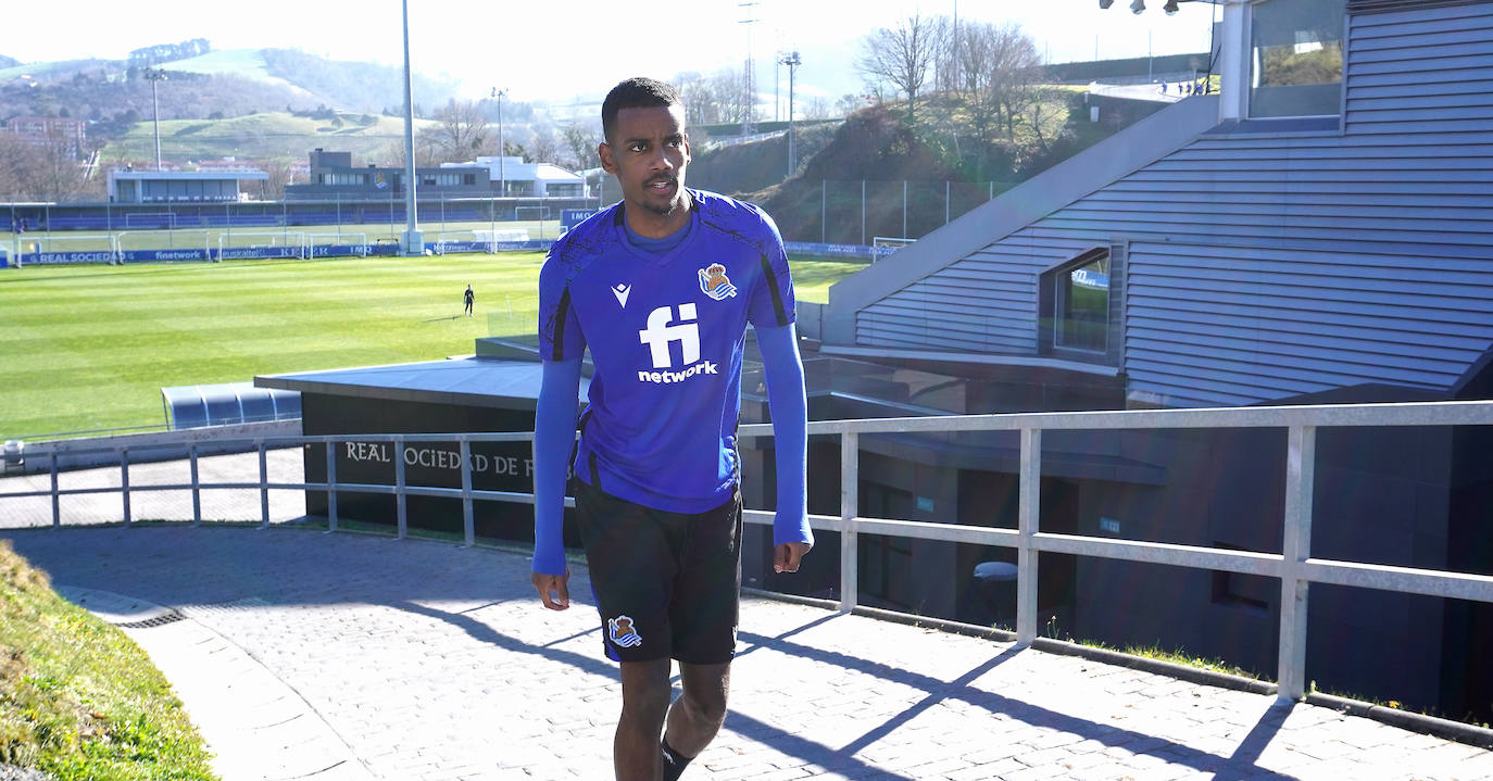 Fotos: Las mejores imágenes del entrenamiento de la Real Sociedad