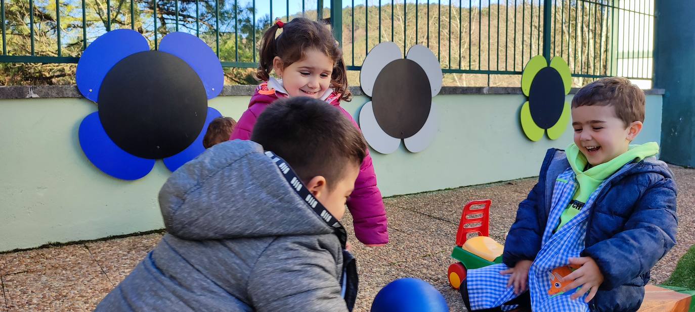 Los peques de Educación Infantil.
