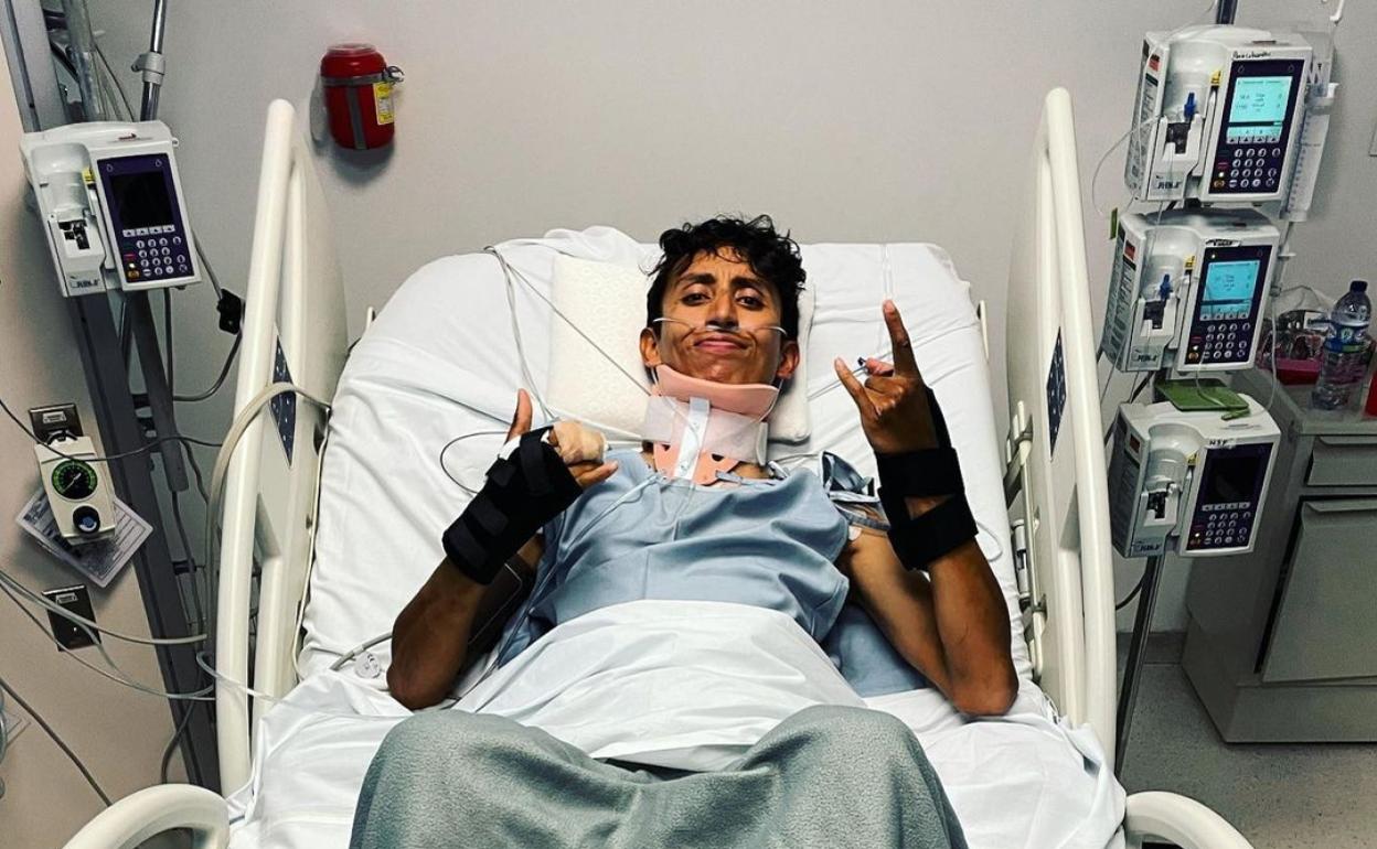 Egan Bernal: «Está siendo la carrera más dura»