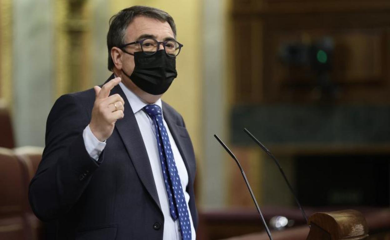 Aitor Esteban, portavoz del PNV en el Congreso.