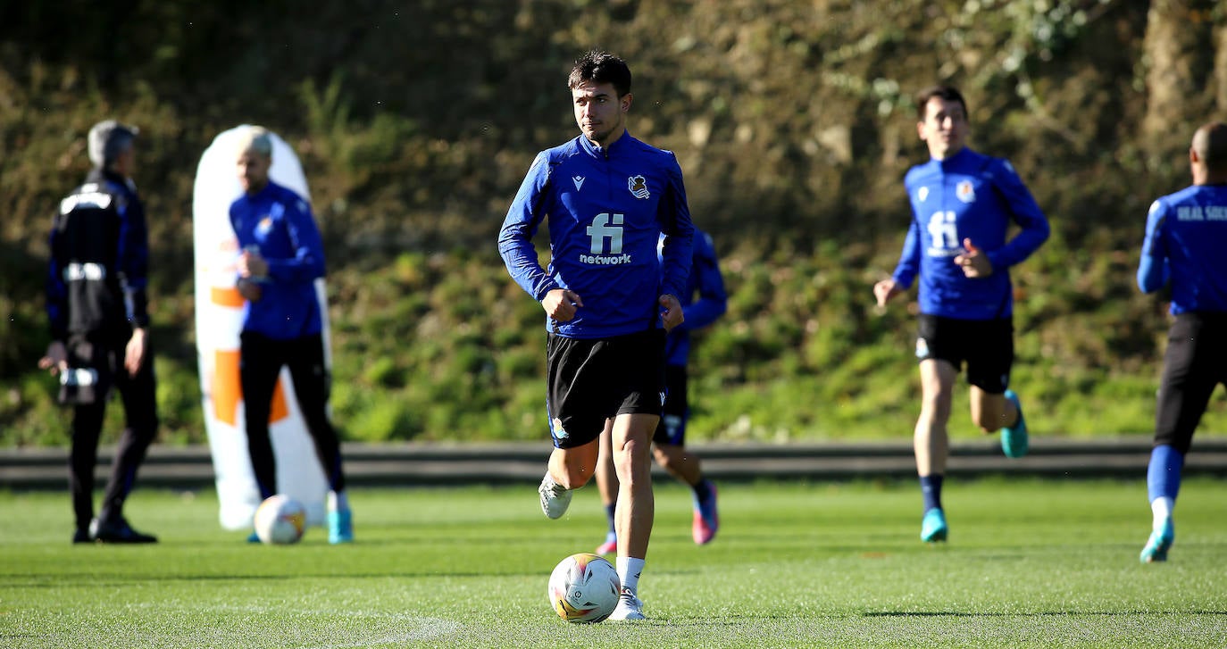 Fotos: Las imágenes del entrenamiento de la Real Sociedad
