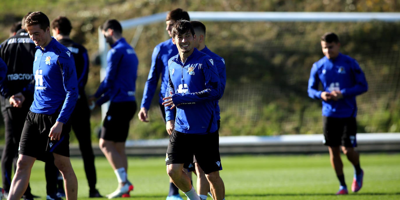 Fotos: Las imágenes del entrenamiento de la Real Sociedad
