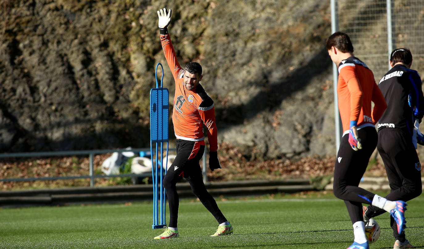 Fotos: Las imágenes del entrenamiento de la Real Sociedad