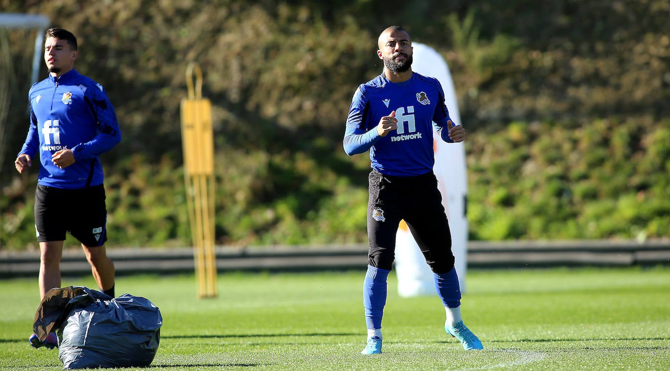Fotos: Las imágenes del entrenamiento de la Real Sociedad