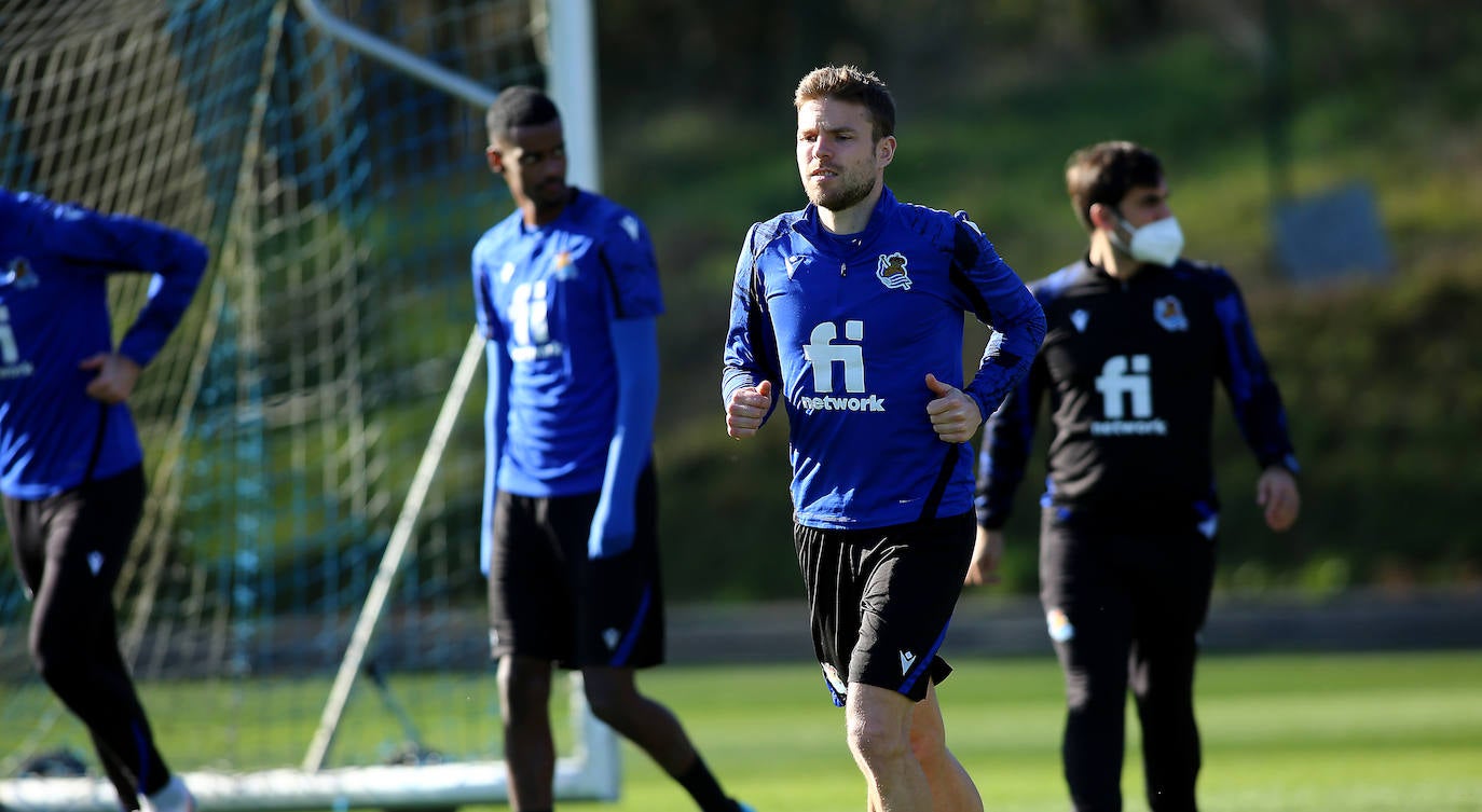 Fotos: Las imágenes del entrenamiento de la Real Sociedad